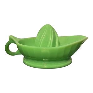 MARTHA STEWART BY MAIL FENTON JADITE CITRUS LEMON JUICER REAMER RARE NEW MBM